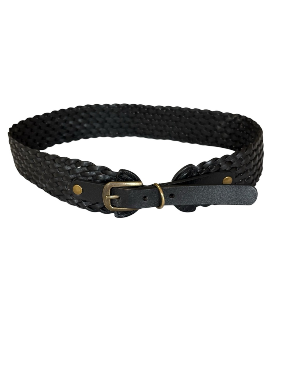 Ann Taylor LOFT Braided Leather Belt